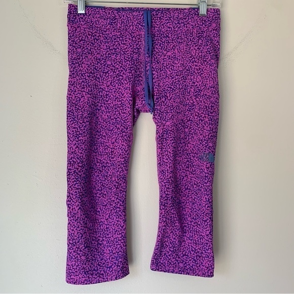 The North Face purple flash dry MOTUS CAPRI III women’s leggings - Picture 1 of 9